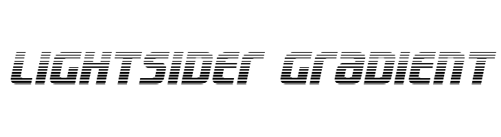 Lightsider Gradient  Fuentes Gratis Descargar