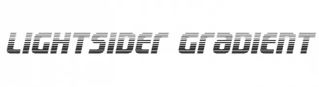 Lightsider Gradient  Fuentes Gratis Descargar