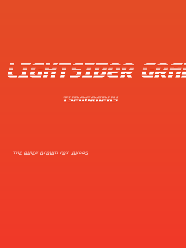 Lightsider Gradient Poster