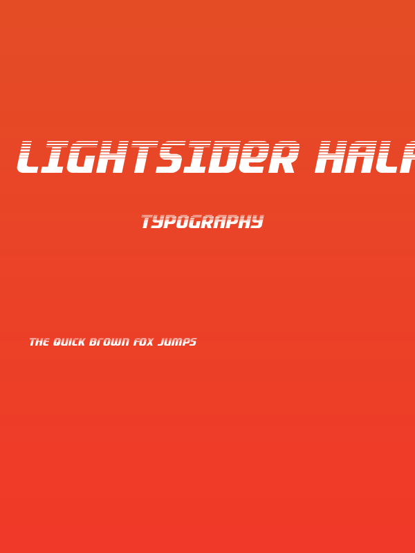 Lightsider Halftone Poster