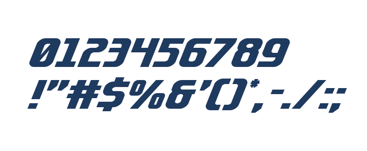 Lightsider Italic Other Characters