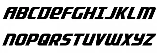 Lightsider Italic Шрифта ВЕРХНИЙ