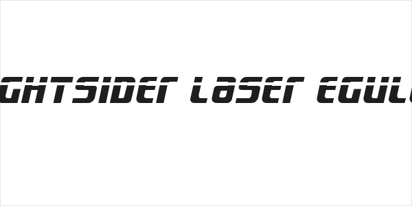 Lightsider Laser egular Logo