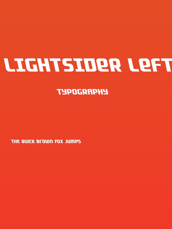 Lightsider Leftalic Poster