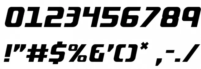 Lightsider Regular Font OTHER CHARS