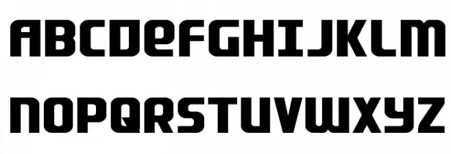 Lightsider Straight Шрифта ВЕРХНИЙ