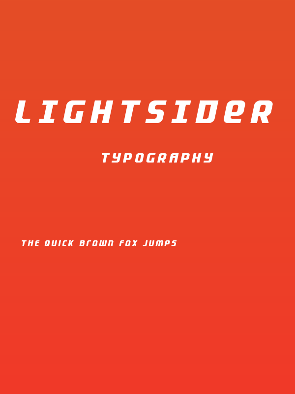 Lightsider Title Poster