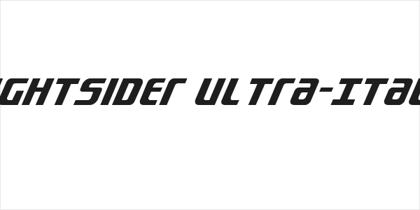 Lightsider Ultra-Italic Logo