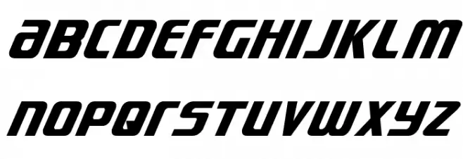 Lightsider Ultra-Italic 字体 小写