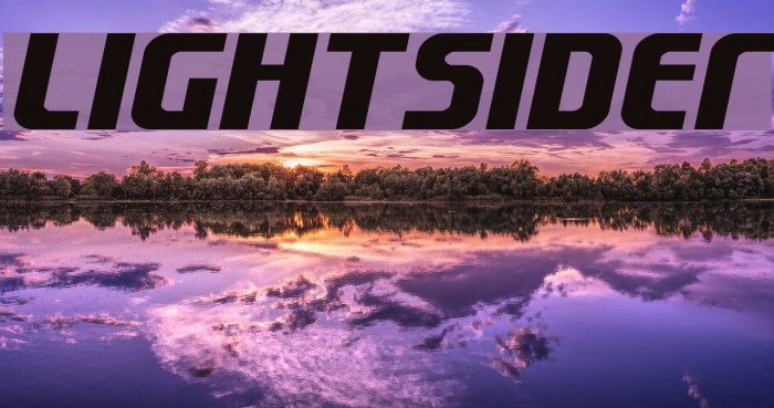 Lightsider Font examples