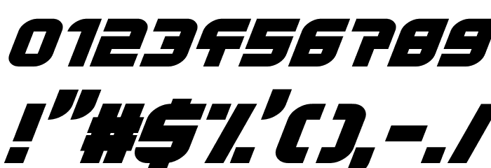 Lightyear Design Font OTHER CHARS