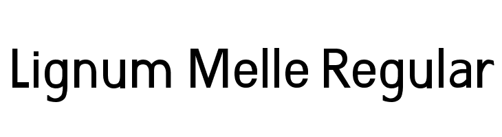 Lignum Melle Regular Font
