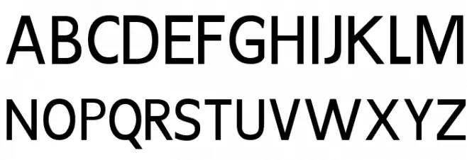 Lignum Melle Regular フォント 大文字