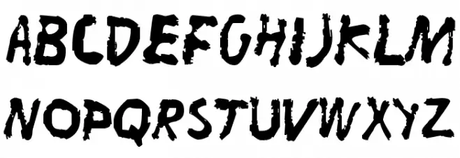 Liitu Font Litere mari