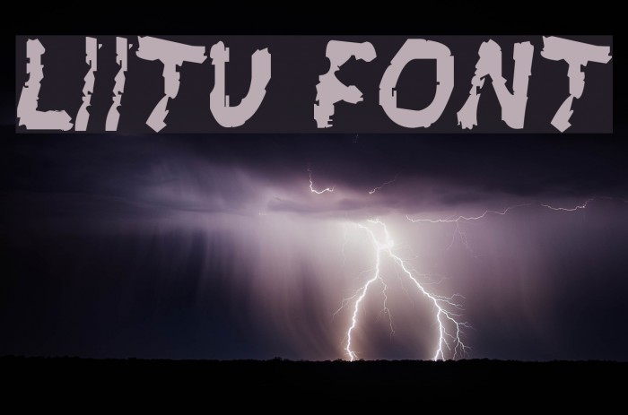 Liitu Font examples