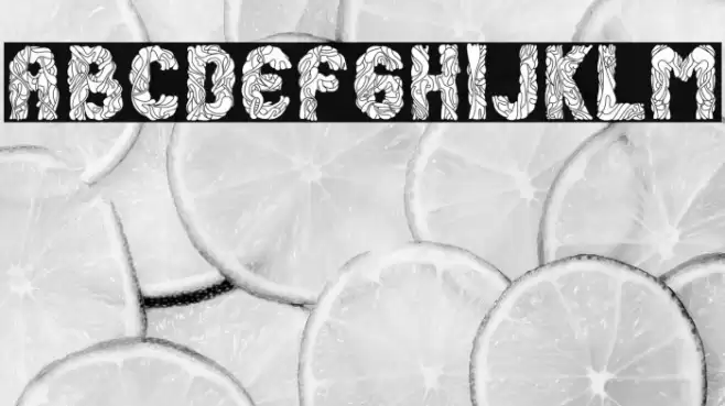 Lika-Liku Font examples