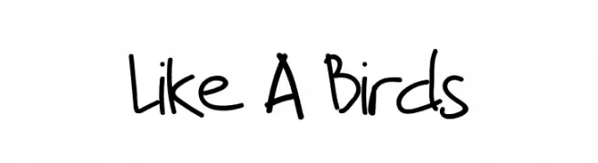 Like A Birds  baixar fontes gratis