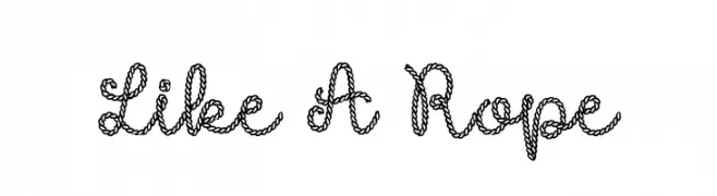 Like A Rope  Fuentes Gratis Descargar