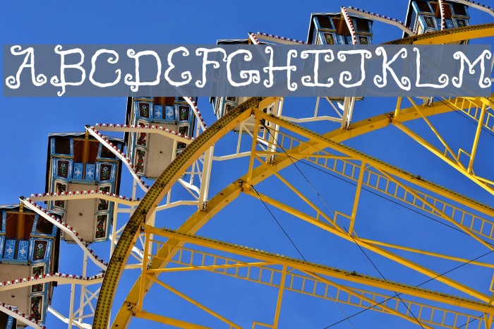 Like Cockatoos Bold Font examples