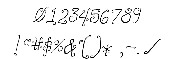 Like Cockatoos Italic Font OTHER CHARS