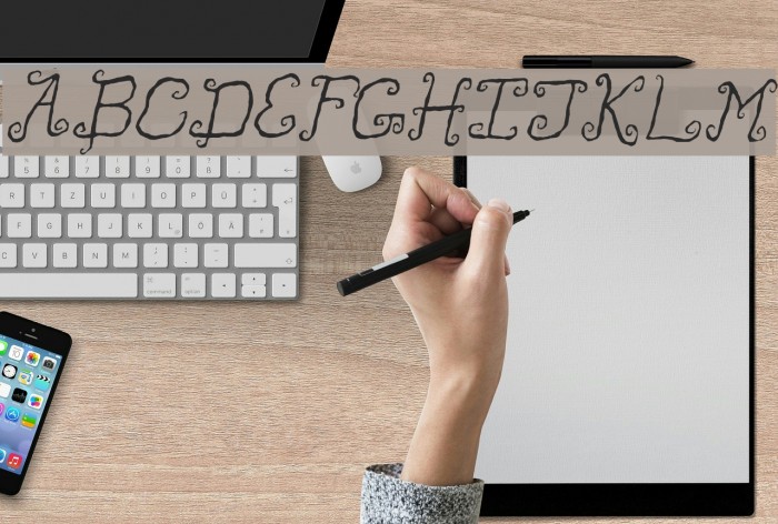Like Cockatoos Italic Font examples