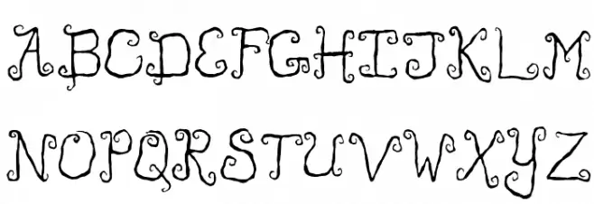 Like Cockatoos Schriftart Groß
