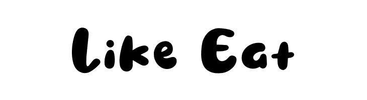 Like Eat Font - FFonts.net