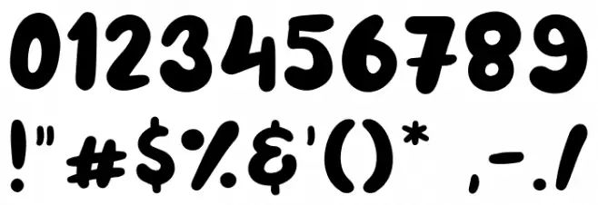 Like Eat Font OTHER CHARS