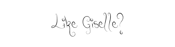 Like Giselle? Fonte