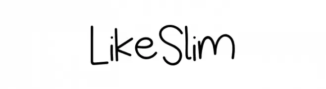 Like Slim  Frei Schriftart Herunterladen