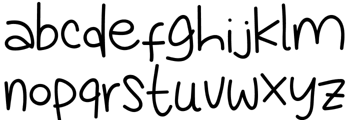 Like Slim Font LOWERCASE