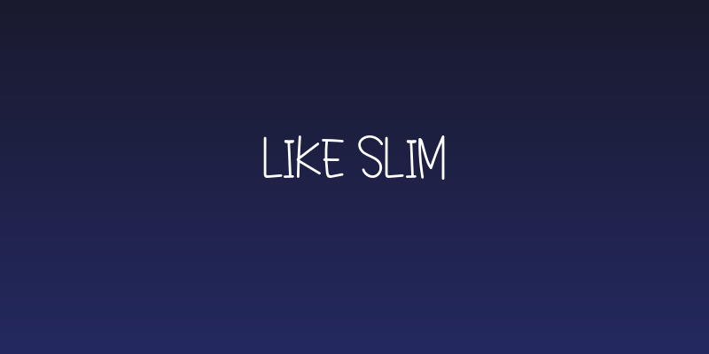 Like Slim Social Header