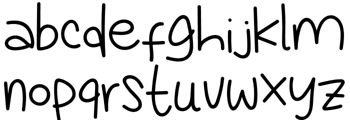 Like Slim Font LOWERCASE