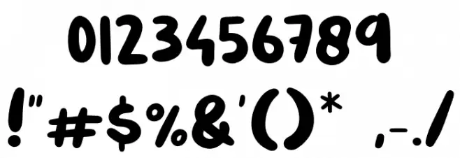 Like Snow Font OTHER CHARS