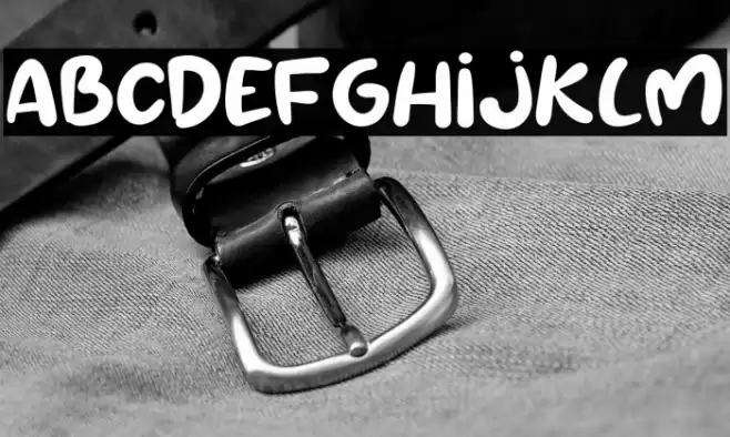 Like Snow Fonte examples