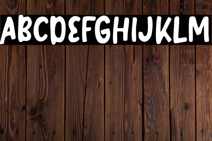 LikeSnacking Font examples