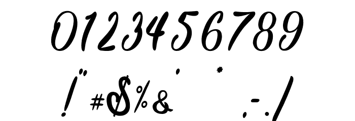 Likely Kitty - Personal Use Font OTHER CHARS
