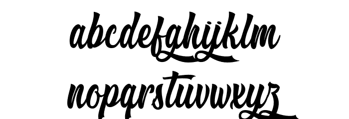 Likely Kitty - Personal Use Font LOWERCASE