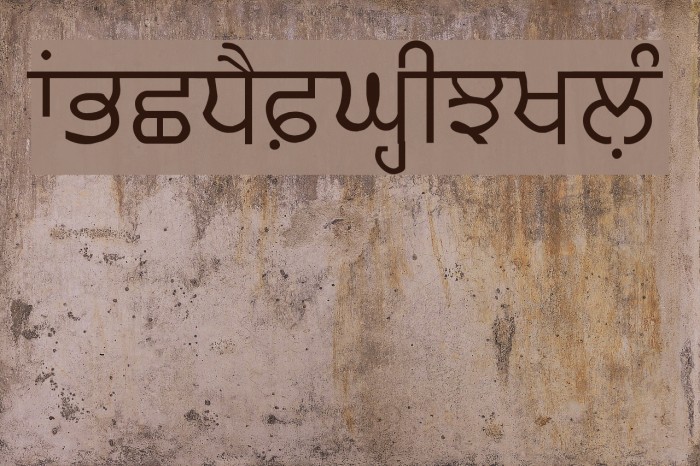 Likhari_P Normal Font examples