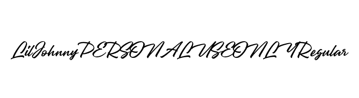 Lil Johnny PERSONAL USE ONLY Regular  les polices de caractères gratuit tlcharger