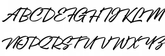 Lil Johnny PERSONAL USE ONLY Regular Fonte MAIÚSCULAS