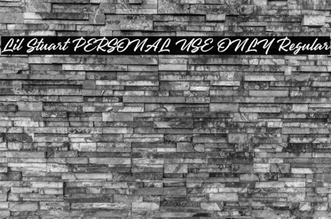 Lil Stuart PERSONAL USE ONLY Regular Example 3