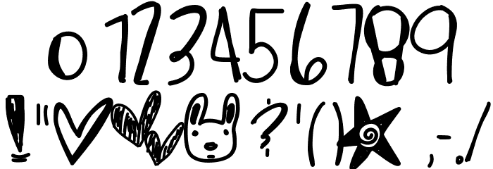 LilEgypt Font OTHER CHARS