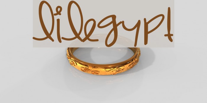 LilEgypt Font examples