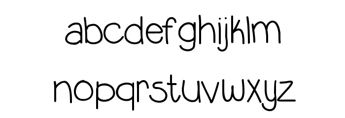 LilGuy Font LOWERCASE