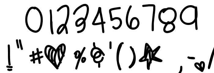 LilSpider Font OTHER CHARS