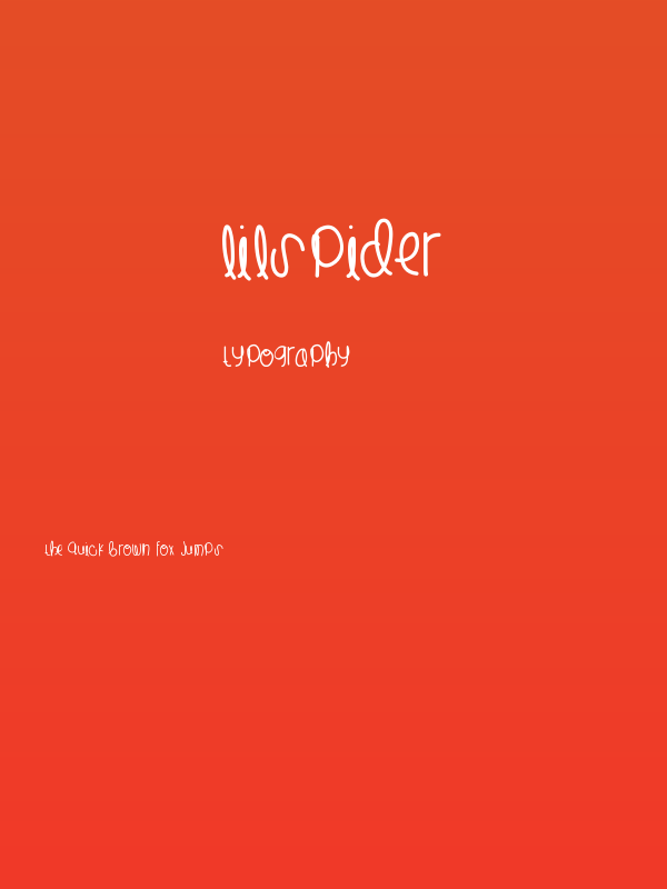 LilSpider Poster