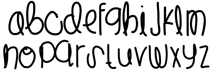 LilSpider Font LOWERCASE