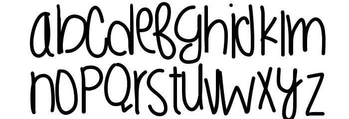LilTastyGoods Font Litere mici