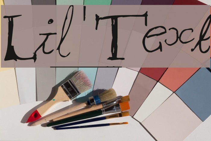 Lil'Text Font examples